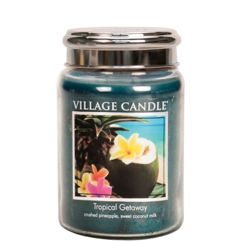 Village Candle Tropical Getaway 602 g - 2 Docht